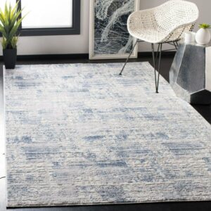 SAFAVIEH Amelia Carrie Abstract Area Rug, Blue/Gray, 5'3" x 7'6"
