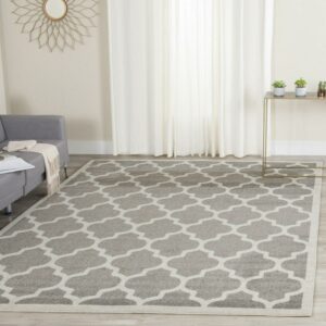 Safavieh AMHERST, DARK GREY / BEIGE, 9' X 12', Area Rug, AMT420R-9