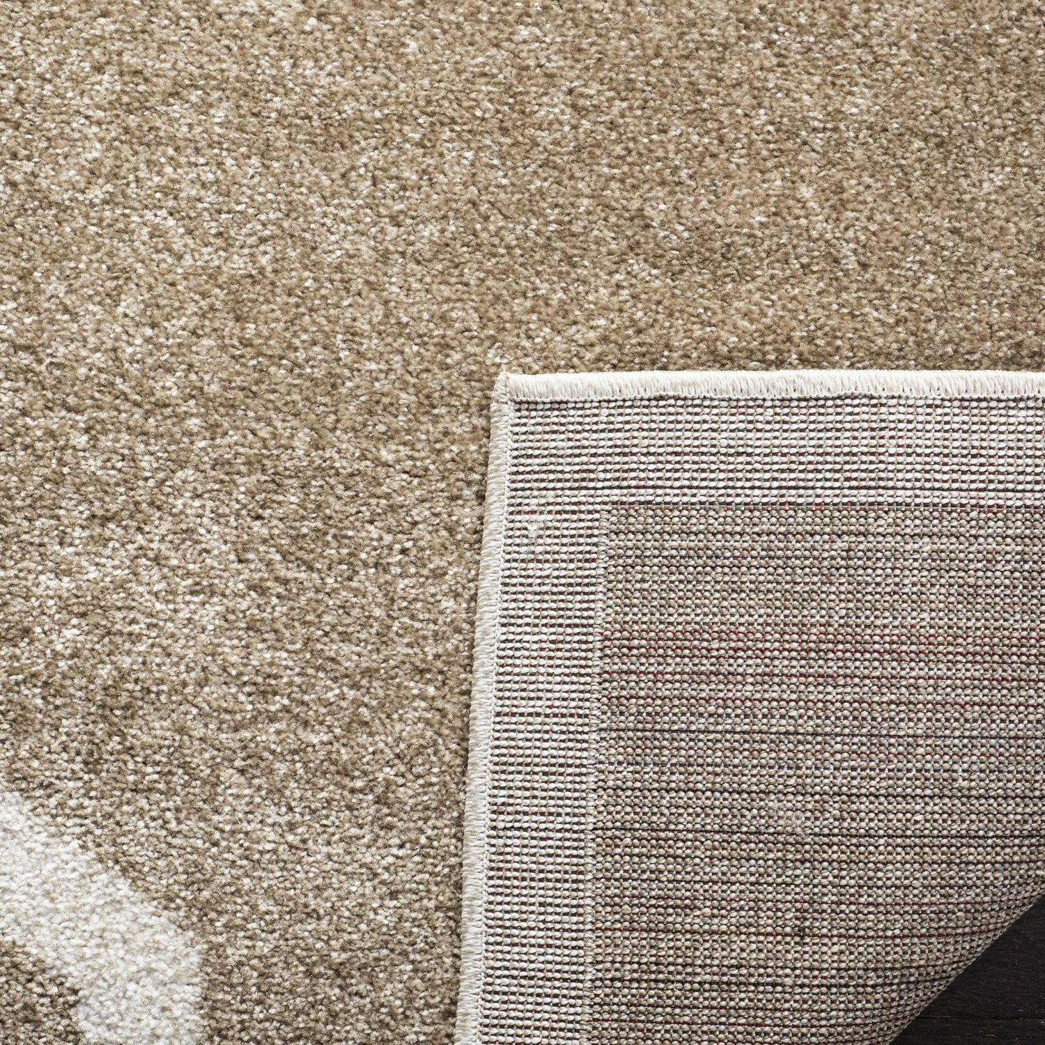 SAFAVIEH Amherst Sharalyn Geometric Runner Rug, Wheat/Beige, 2'3" x 13' - Image 5