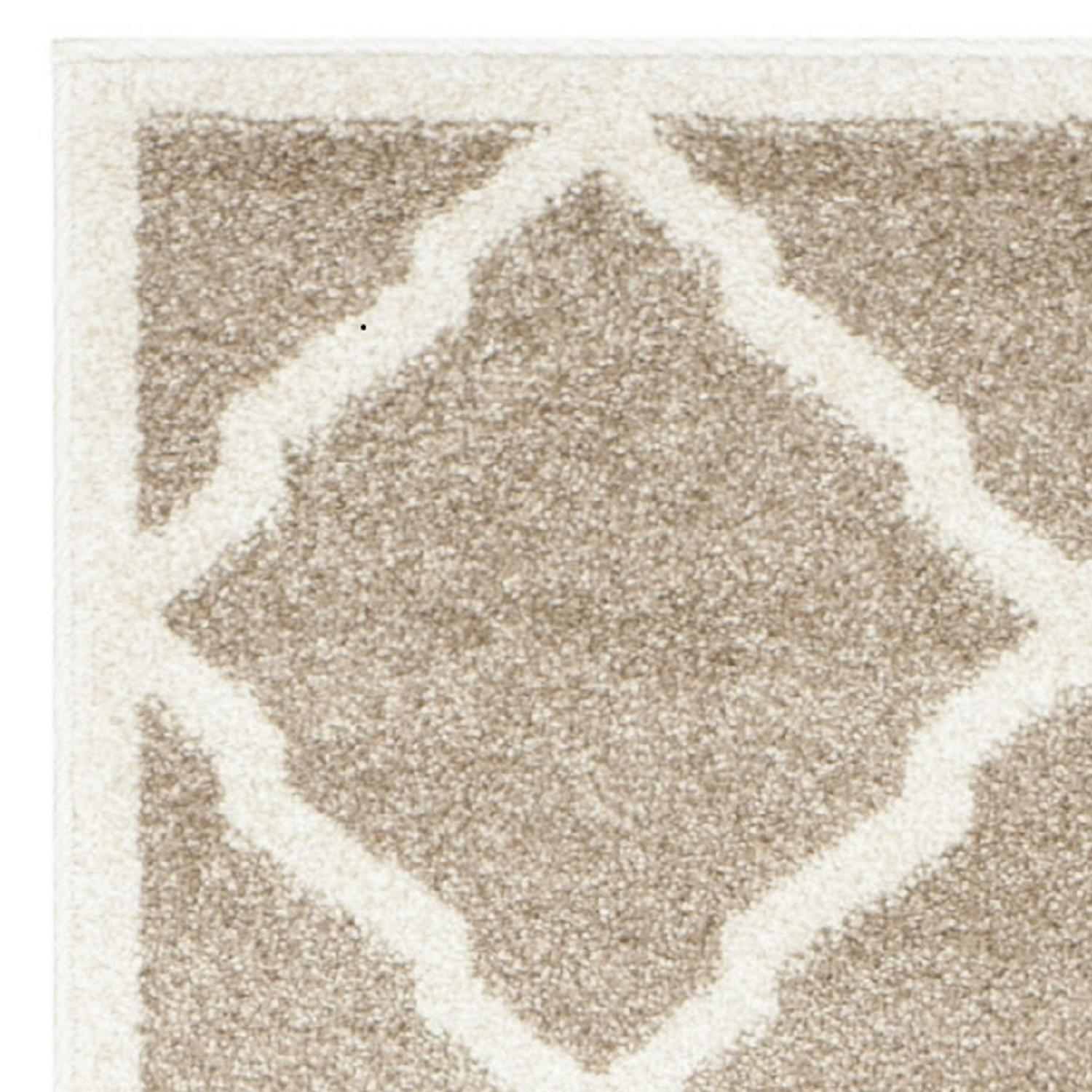 SAFAVIEH Amherst Sharalyn Geometric Runner Rug, Wheat/Beige, 2'3" x 13' - Image 6