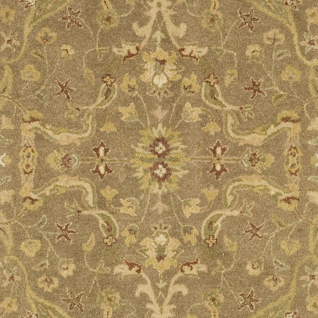 SAFAVIEH Antiquity Beaufort Traditional Floral Wool Area Rug, Brown/Gold, 11' x 17' - Image 3