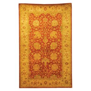 SAFAVIEH Antiquity Lilibeth Oriental Wool Area Rug, Rust, 8' x 8' Round