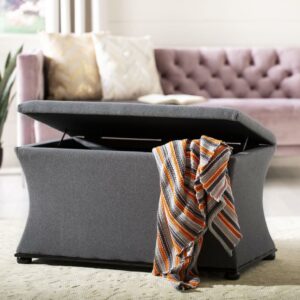 SAFAVIEH Aroura Storage Bench Grey