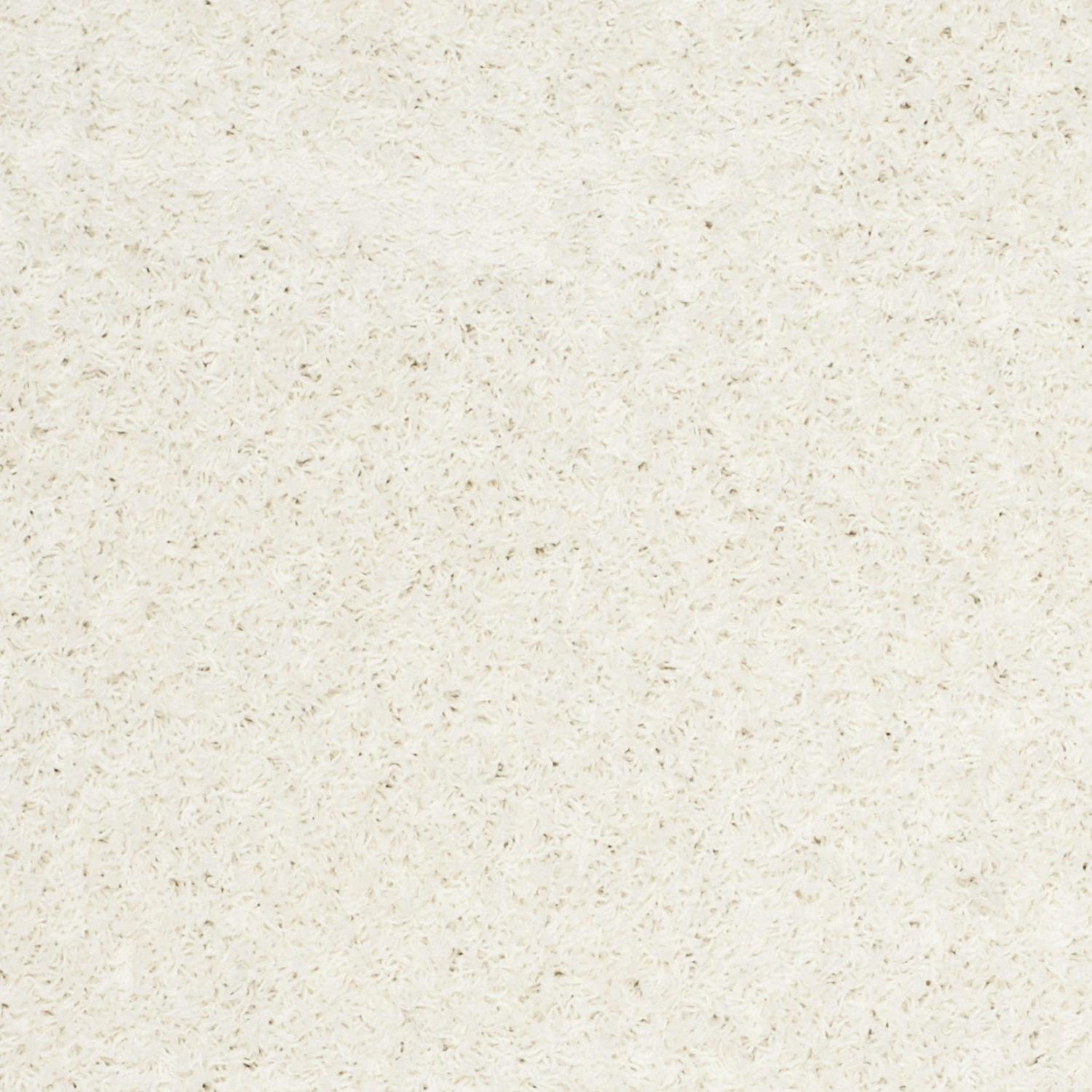 SAFAVIEH Athens Solid Plush Shag Area Rug, White, 9' x 12' - Image 6