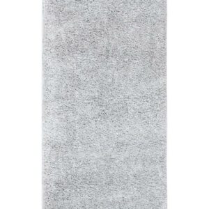 SAFAVIEH August Carlene Solid Plush Shag Runner Rug, Silver, 2'3" x 14'