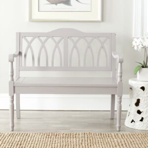 SAFAVIEH Benjamin Bench Quartz Grey