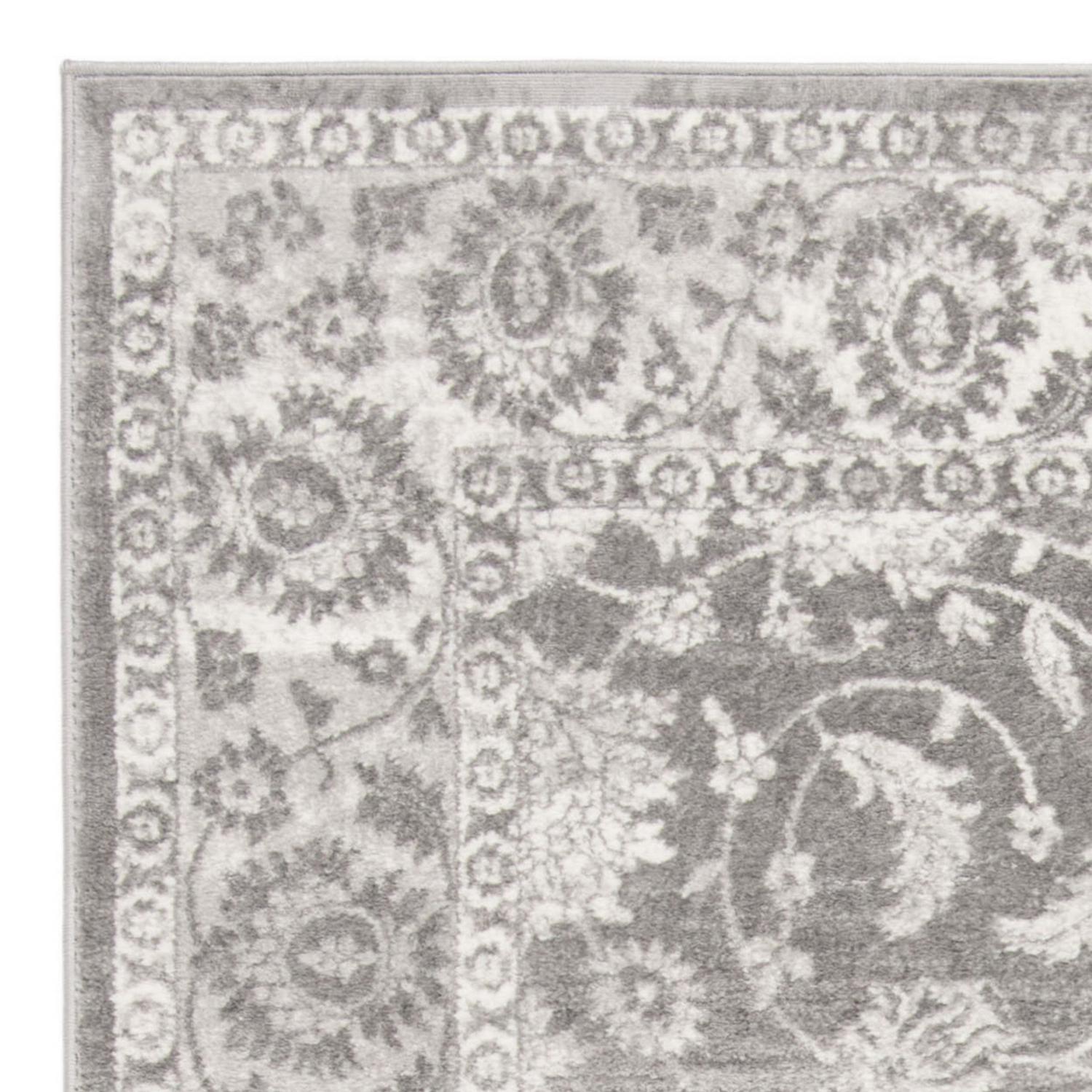 SAFAVIEH Brentwood Darwin Oriental Area Rug, Cream/Gray, 6' x 9' - Image 7