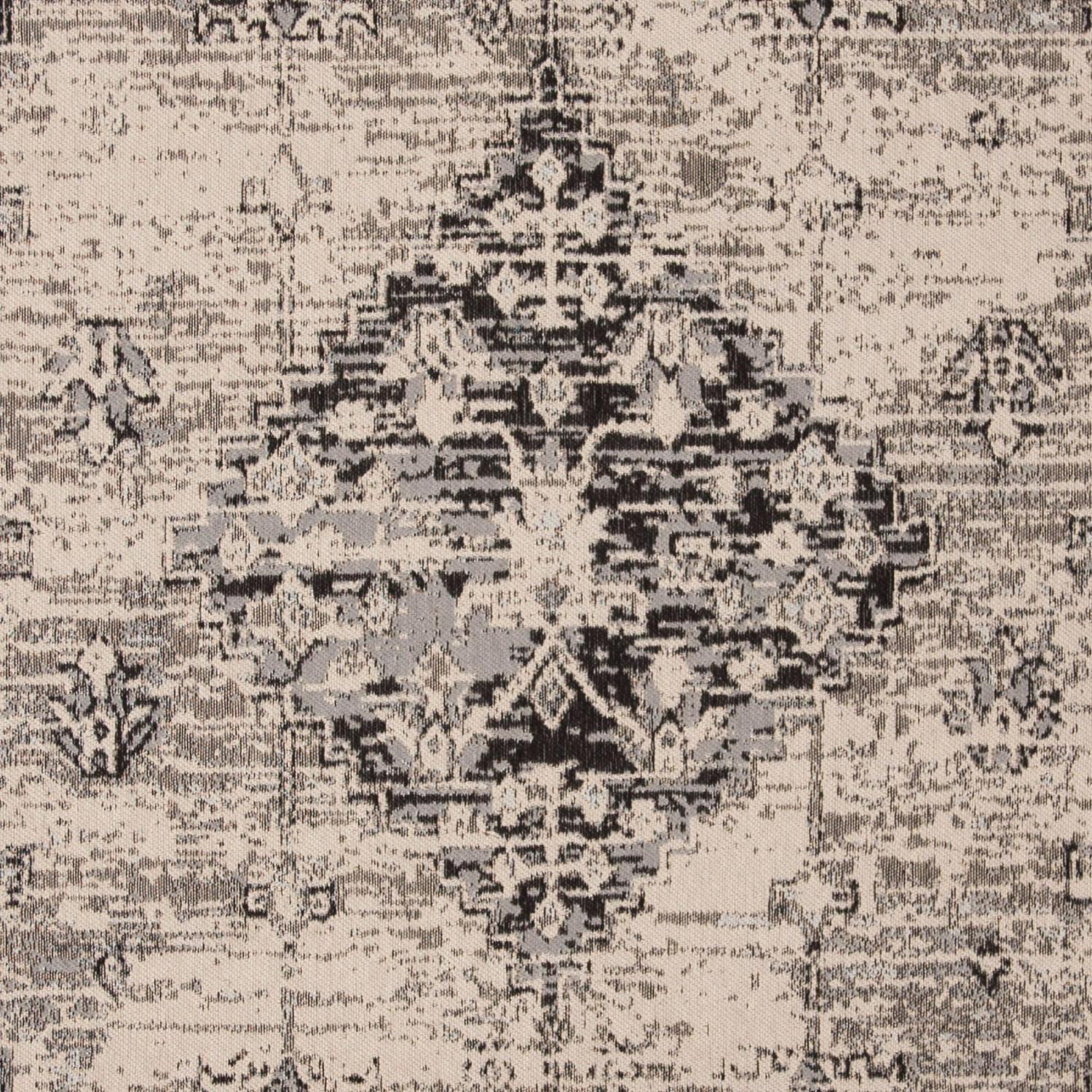 SAFAVIEH Classic Vintage Bedinn Overdyed Polyester Area Rug, Grey, 5' x 8' - Image 6