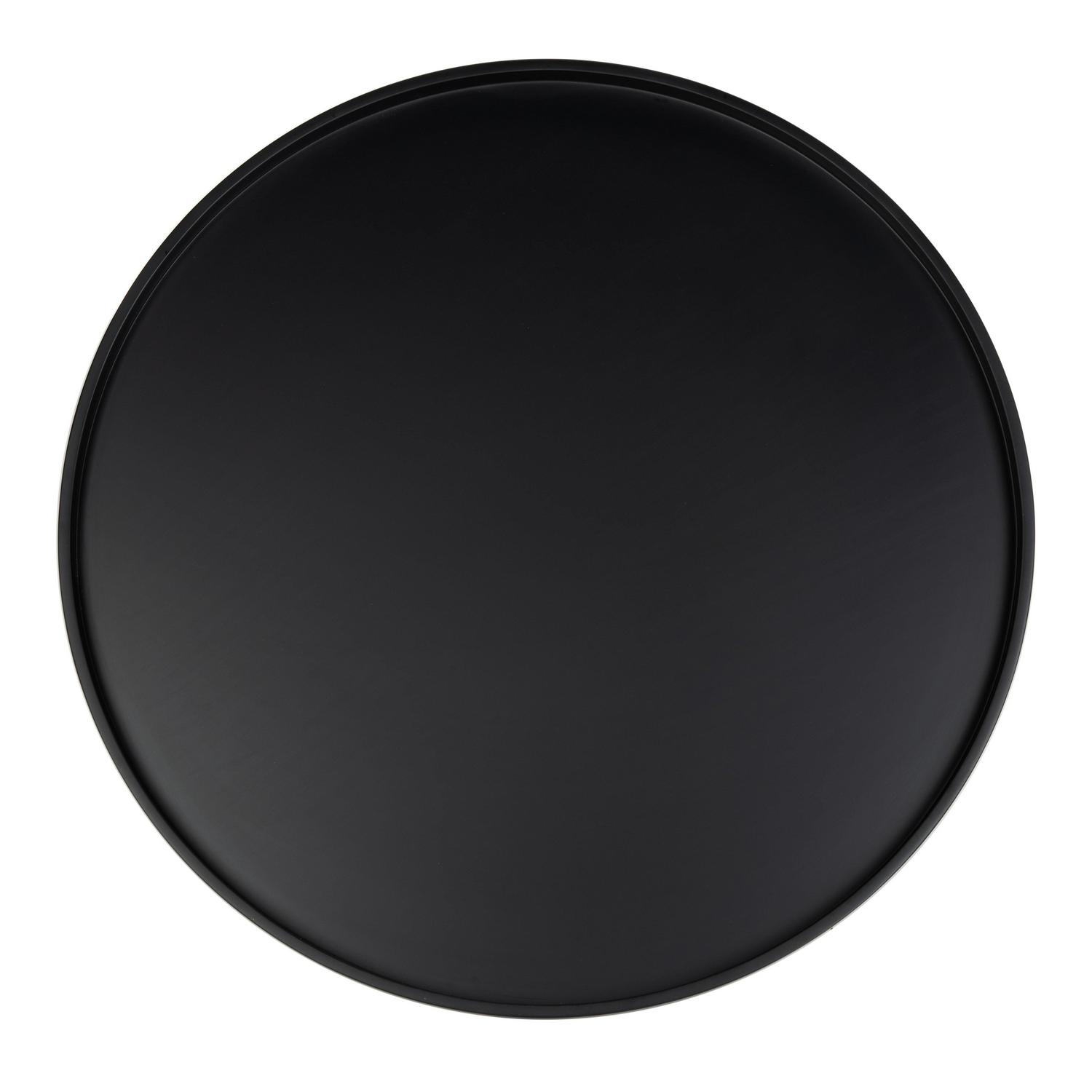 SAFAVIEH Fritz Modern Round Tray Top Coffee Table, Black - Image 7