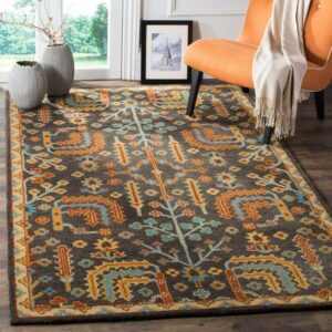 Safavieh Handmade Heritage Shanita Traditional Oriental Wool Rug 3' x 5' 3' x 5' Indoor, Handmade Living Room Rectangle