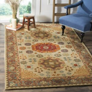 Safavieh HERITAGE, BEIGE / MULTI, 3' X 5', Area Rug