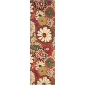SAFAVIEH Jardin JAR812A Handmade Orange / Multi Rug