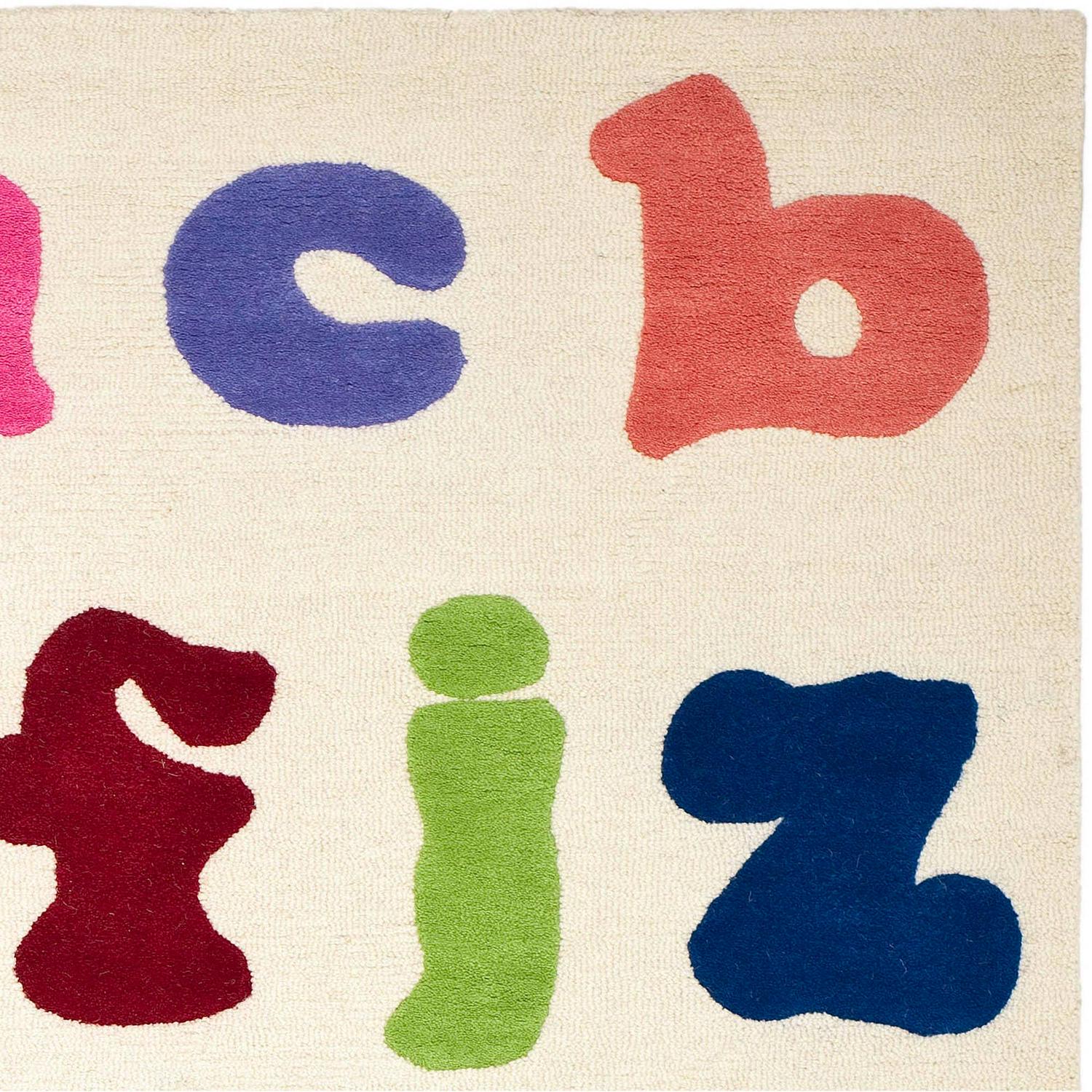 SAFAVIEH Kids SFK389A Handmade Ivory / Multi Rug - Image 3