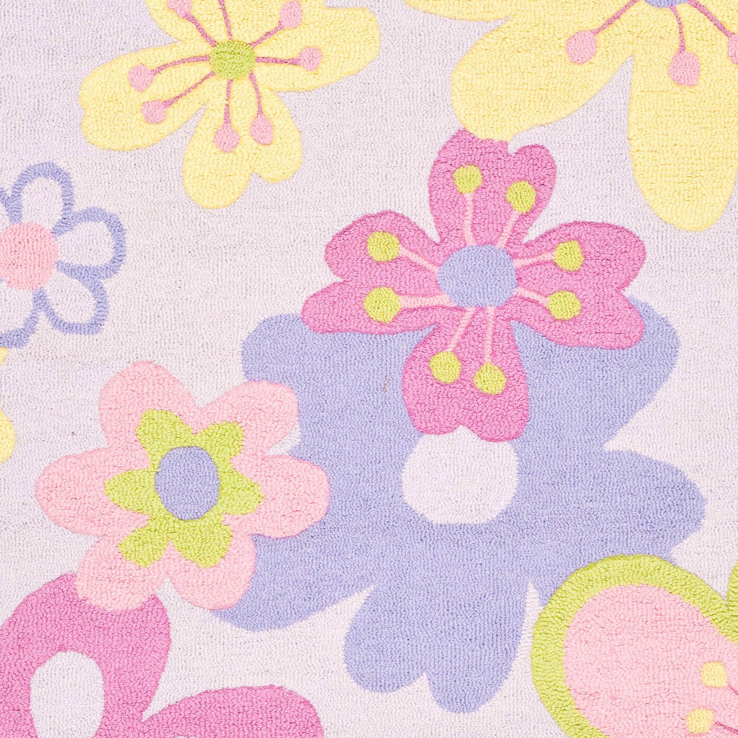 SAFAVIEH Kids Summer Floral Area Rug, Multi, 9' x 12' - Image 2