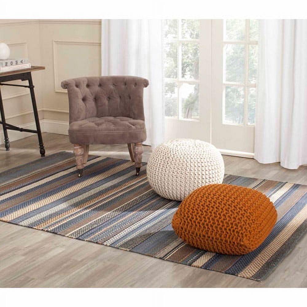 SAFAVIEH Kilim Collection KLM951A Handwoven Blue Rug
