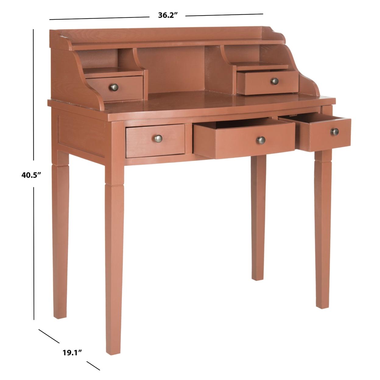 Safavieh Landon 5 Drawer Writing Desk - Image 4