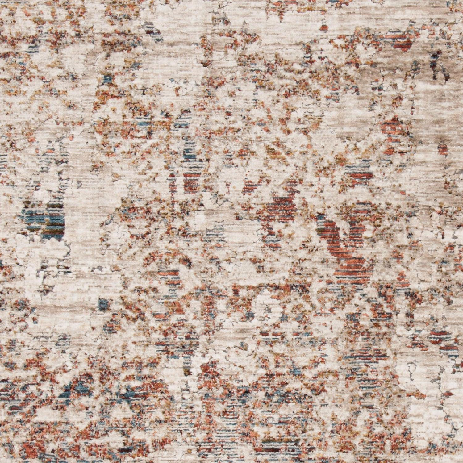 SAFAVIEH Limitee Bethanie Abstract Distressed Area Rug, Beige, 8' x 10' - Image 3