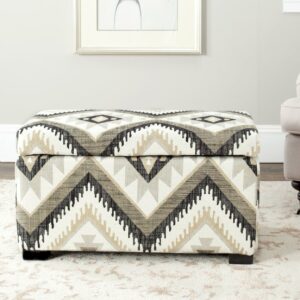 SAFAVIEH Madison Storage Bench Small Multi