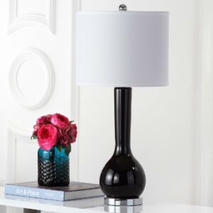 SAFAVIEH Mae Long Neck Table Lamp (Set of 2) | Black |