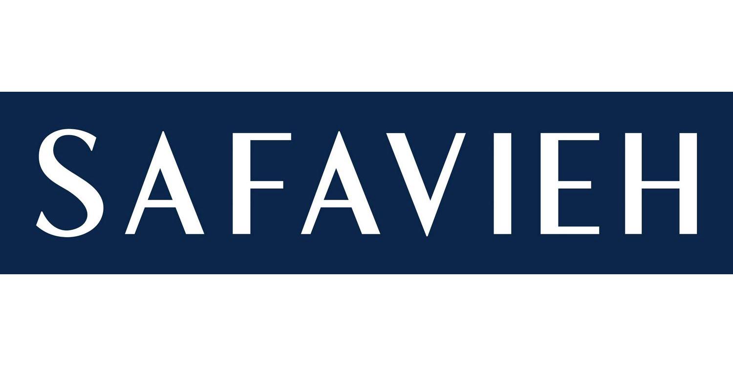 SAFAVIEH Marbella David Geometric Squares Area Rug, Beige, 5' x 8' - Image 9