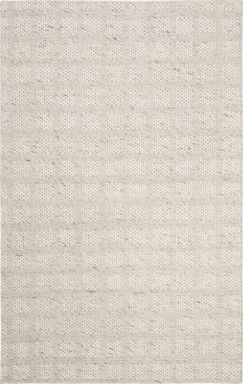 SAFAVIEH Marbella David Geometric Squares Area Rug, Beige, 5' x 8' - Image 2