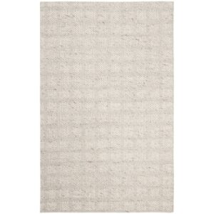 SAFAVIEH Marbella David Geometric Squares Area Rug, Beige, 5' x 8'