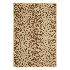 SAFAVIEH Martha Stewart Kalahari Spotted Area Rug, Horizon Sandbeige, 9' x 12'