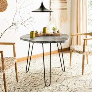 Safavieh Mindy Mid-Century Wood Top Dining Table