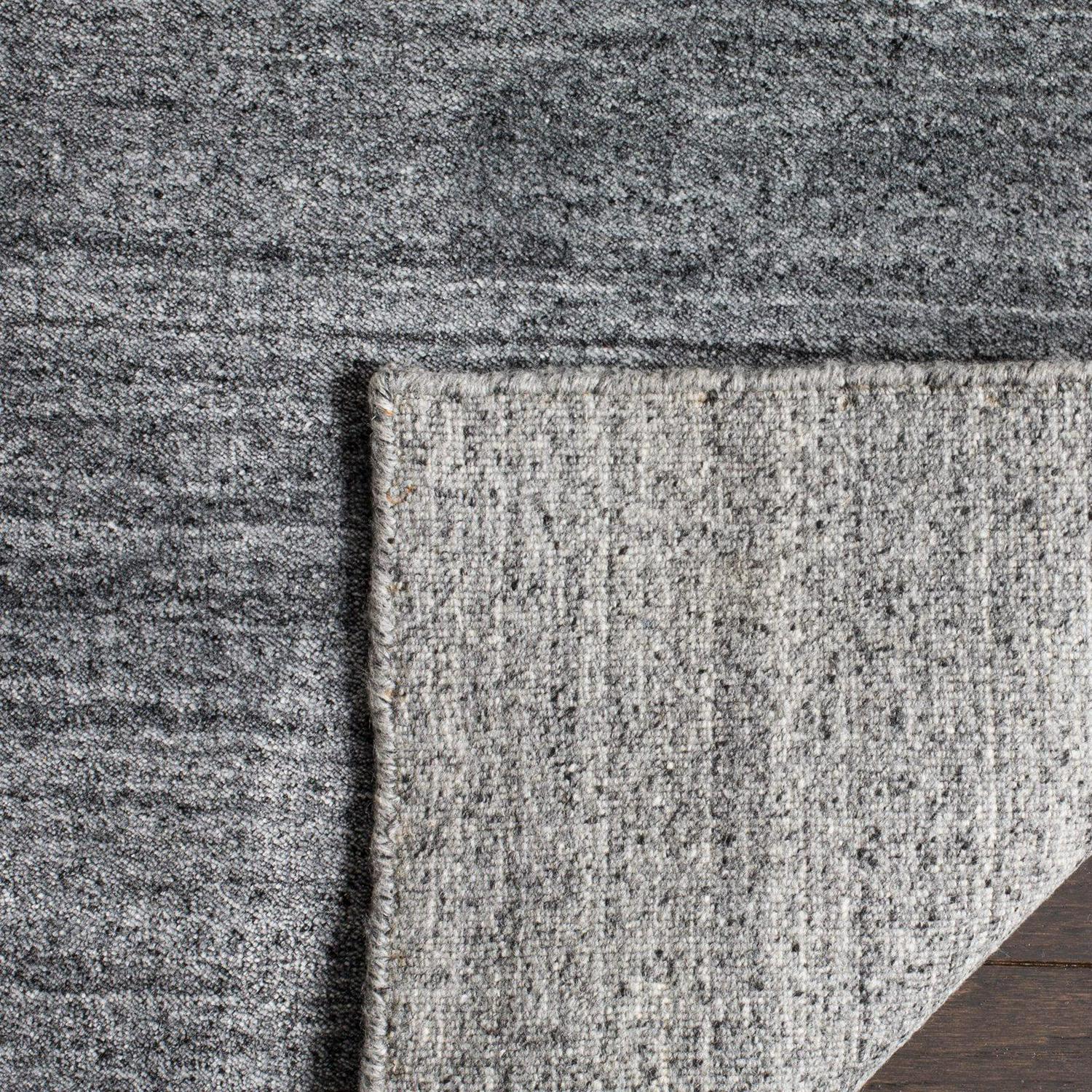 SAFAVIEH Mirage Branislav Solid Area Rug, Sky, 6' x 9' - Image 4