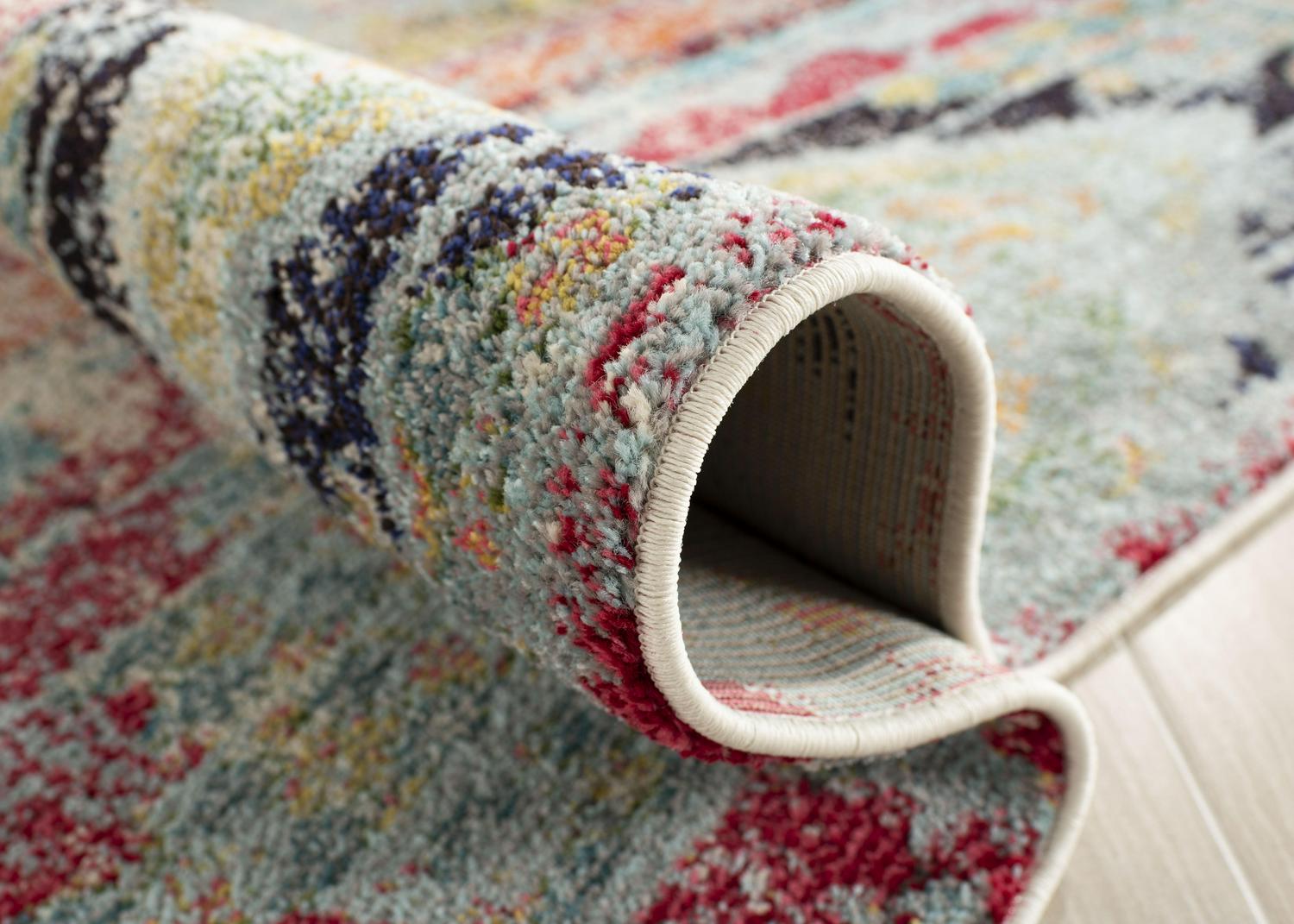 SAFAVIEH Monaco Risto Abstract Area Rug, Multi, 5'1" x 7'7" - Image 5