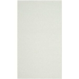 SAFAVIEH Montauk Terrence Geometric Diamond Cotton Area Rug, Ivory/Foam Green, 4' x 6'