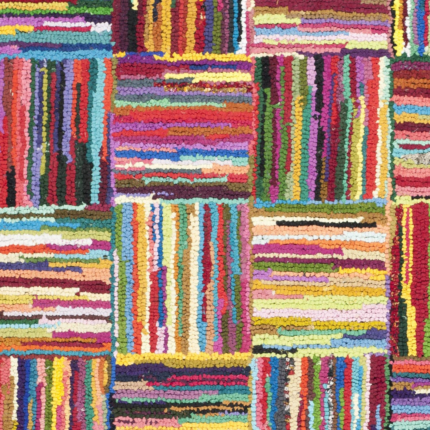 SAFAVIEH Nantucket Collection NAN318A Handmade Multi Rug - Image 5