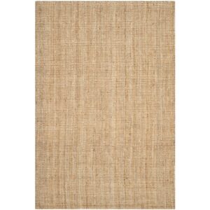 SAFAVIEH Natural Fiber Delmar Braided Jute Area Rug, Natural, 5' x 8'