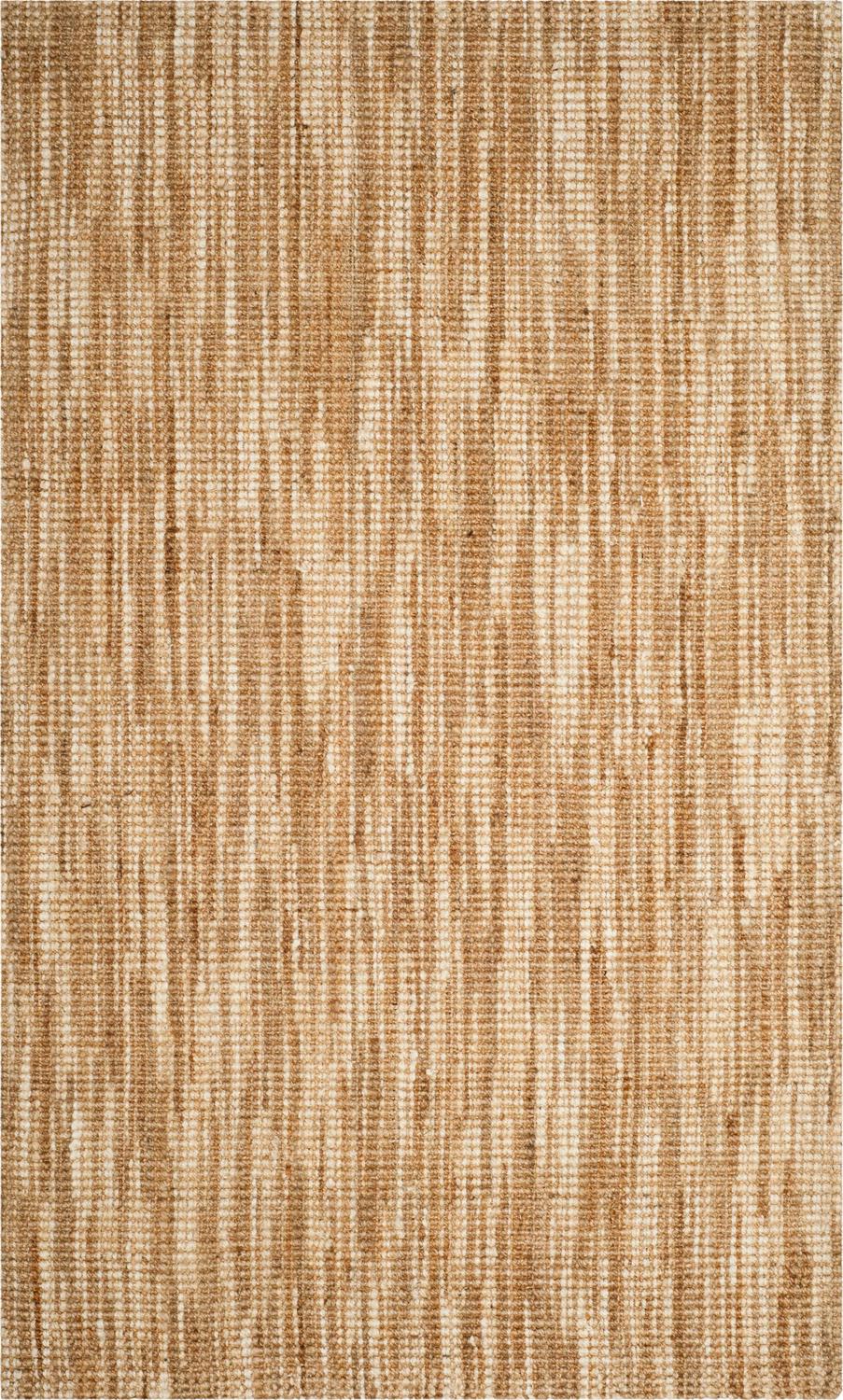 SAFAVIEH Natural Fiber Antoine Braided Jute Area Rug, Natural/Cream, 6' x 9' - Image 2
