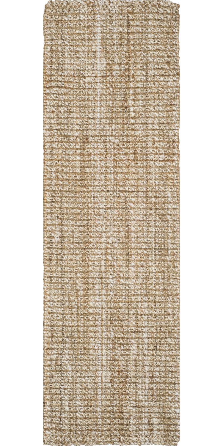 SAFAVIEH Natural Fiber Crispin Braided Jute Runner Rug, Natural, 2'6" x 12' - Image 2
