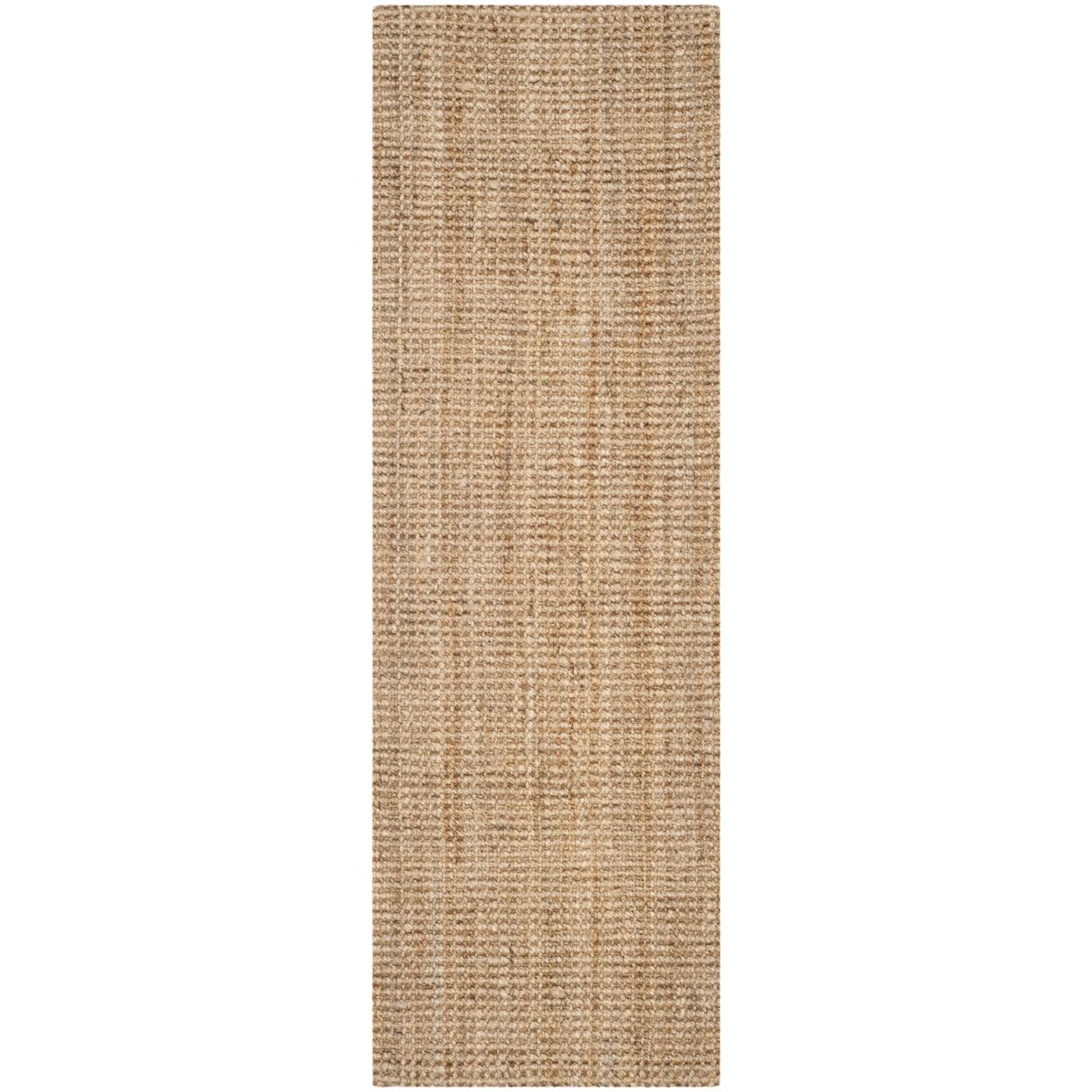 SAFAVIEH Natural Fiber Delmar Braided Jute Area Rug, Natural, 5' x 8' - Image 2