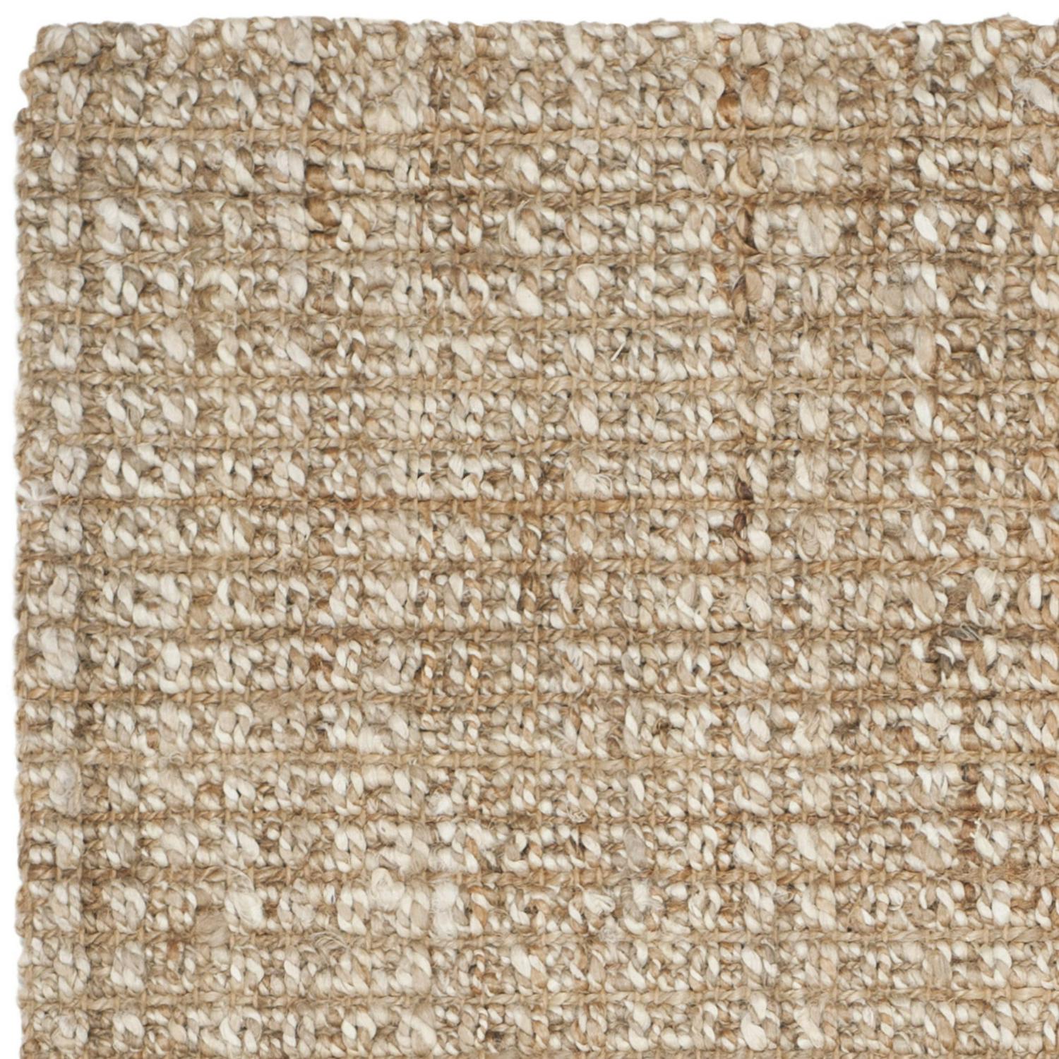 SAFAVIEH Natural Fiber Crispin Braided Jute Runner Rug, Natural, 2'6" x 12' - Image 5