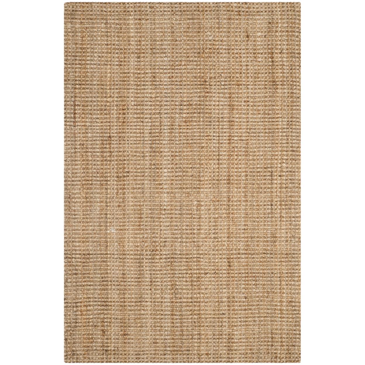 SAFAVIEH Natural Fiber Delmar Braided Jute Area Rug, Natural, 5' x 8' - Image 3