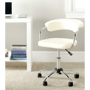 SAFAVIEH Pier Desk Chair Creme