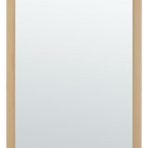 SAFAVIEH Pravina 18 in. x 39.5 in. Solid Frame Mirror, Gold