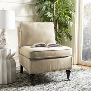 SAFAVIEH Randy Slipper Chair Beige