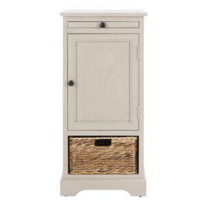 SAFAVIEH Raven Tall Storage Unit Vintage Grey