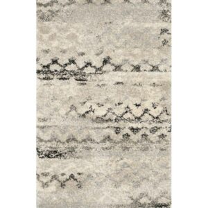 SAFAVIEH Retro Coilean Abstract Runner Rug, Cream/Grey, 2'3" x 9'