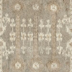 SAFAVIEH Wyndham Deborah Geometric Wool Area Rug, Natural/Multi, 3' x 5'