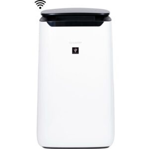 Sharp Plasmacluster Ion Air Purifier with True HEPA Filter, Rooms up to 520 Sq ft, White, FXJ80UW