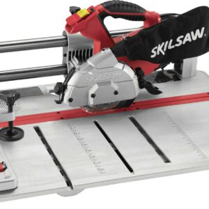 SKIL 3601-02 7 Amp Floor Saw with Lightweight Design for Transport, Miter Detents at 0, 22.5, and 45 Degrees