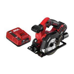 SKIL PWRCore 12™ Brushless 12V 5-1/2" Circular Saw Kit with 4.0 Ah Lithium Battery and PWRJump™ Charger