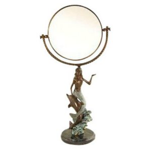 SPI Mermaid & Dolphin Magnifying Double Side Vanity Mirror