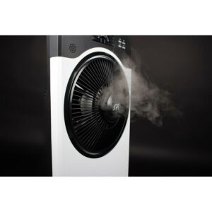 SPT SF-3312M 14" Indoor Misting and Circulation Fan, White