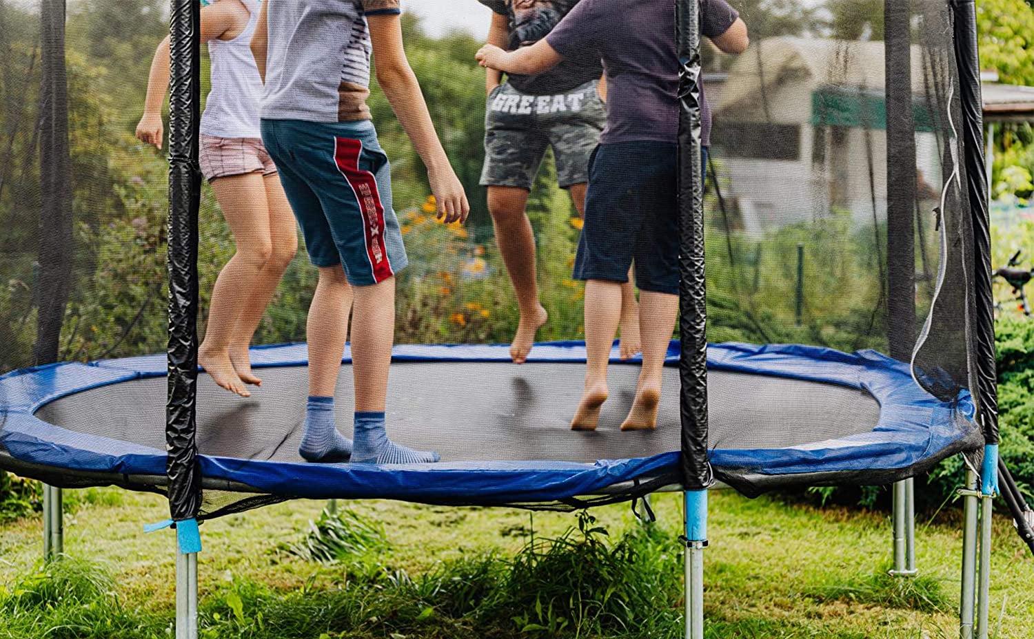 SUGIFT 10ft Trampoline with Safe Enclosure Net - Image 6